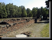 Auschwitz II-Birkenau. Ruins of the gas chamber and crematorium V. * 760 x 570 * (114KB)